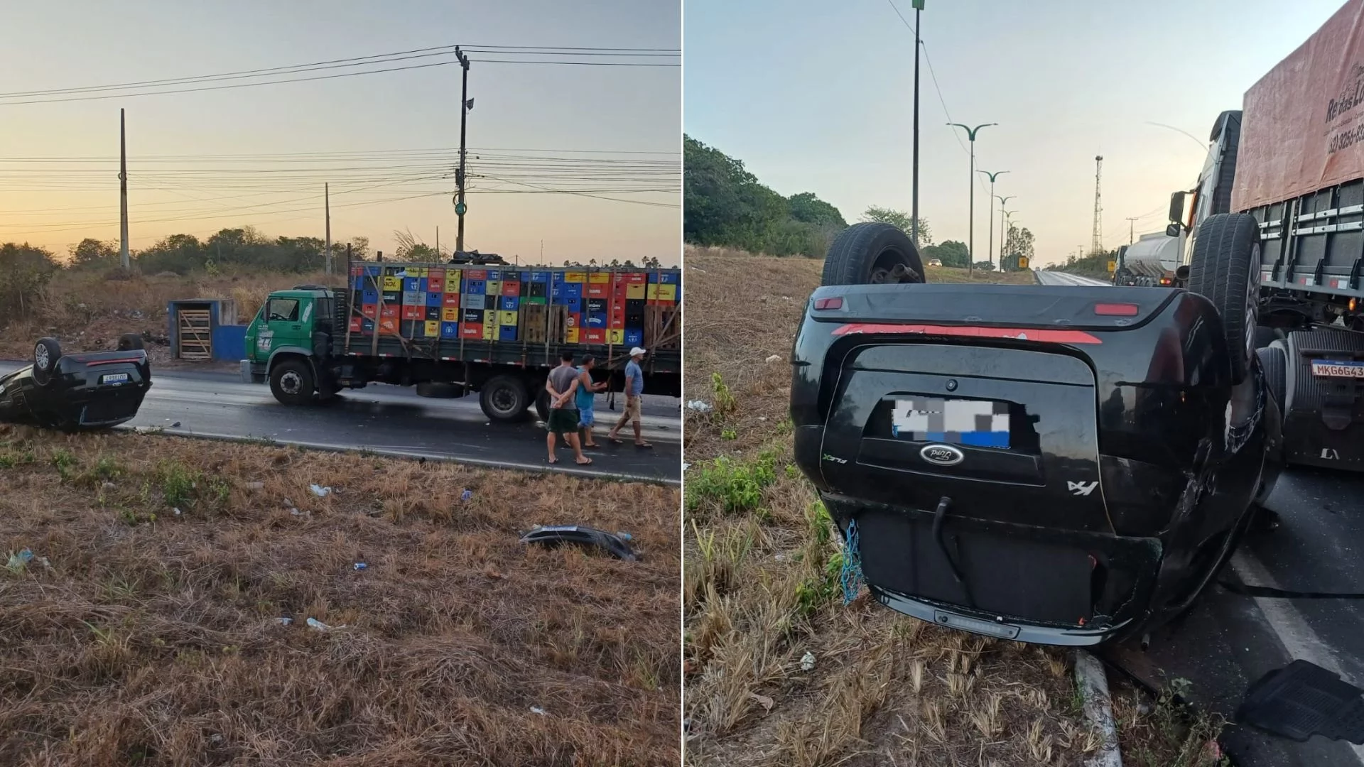 Um pessoa morre e outra fica ferida em acidentes nas rodovias do MA