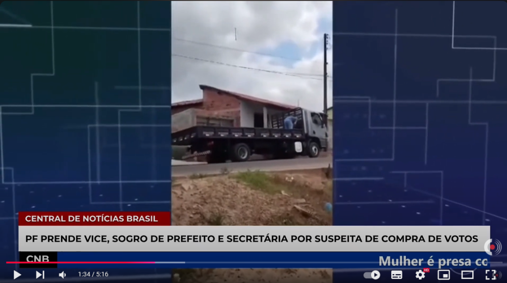 PF prende um vice-prefeito eleito e mais 2 suspeitos de comprar votos e ameaçar eleitores