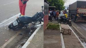 Mulher tem corpo esmagado por carreta em Codó