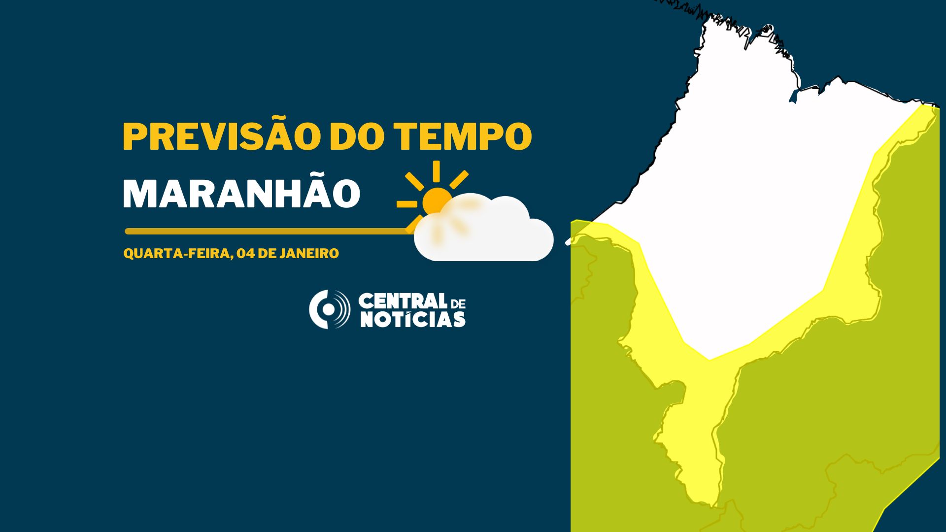 TEMPO: MA segue com 58 cidades em alerta até esta quinta, 23