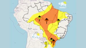 INMET emite dois alertas para o MA até domingo, 19