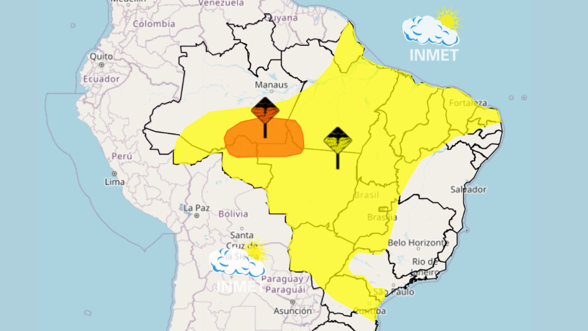 MA segue em alerta amarelo nos 217 municípios