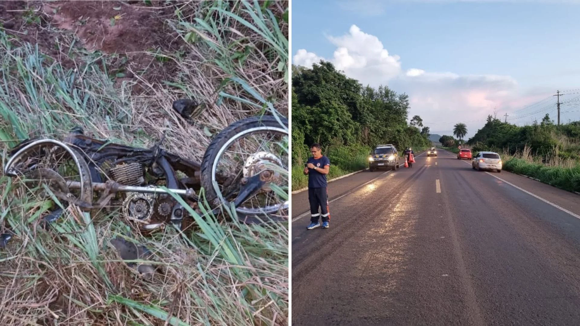 Motociclista morre ao colidir de frente com caminhão na BR-010