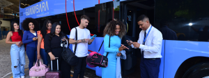 Empresa de ônibus interestadual oferece trajeto pela Rota das Emoções