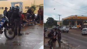 VÍDEO: PM é baleado durante tentativa de assalto em Imperatriz