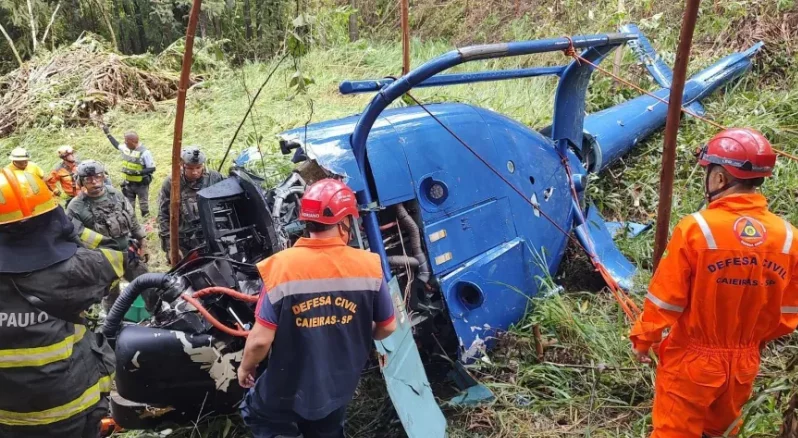 Dono de empresa de apostas online morre em queda de helicóptero em SP