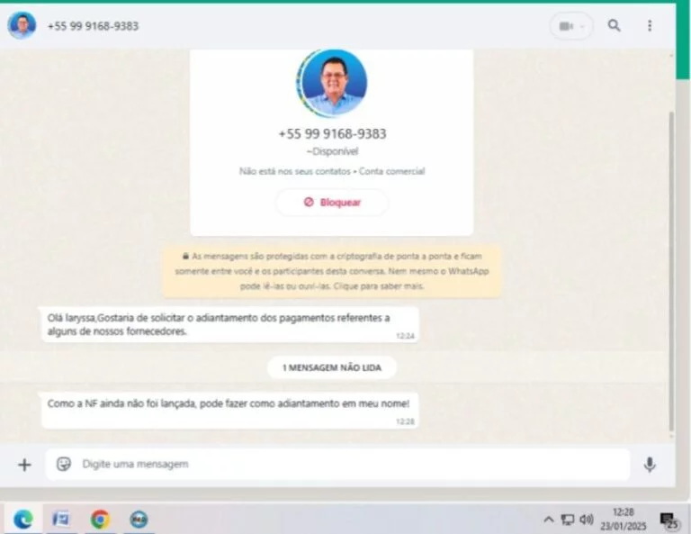 Prefeito de Presidente Dutra tem whatsApp hackeado e perfil falso circula