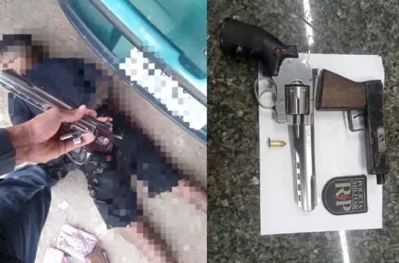 Trio invade residência e faz família refém no MA