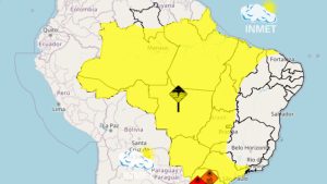 MA segue em alerta amarelo para chuvas intensas até esta quinta (13)