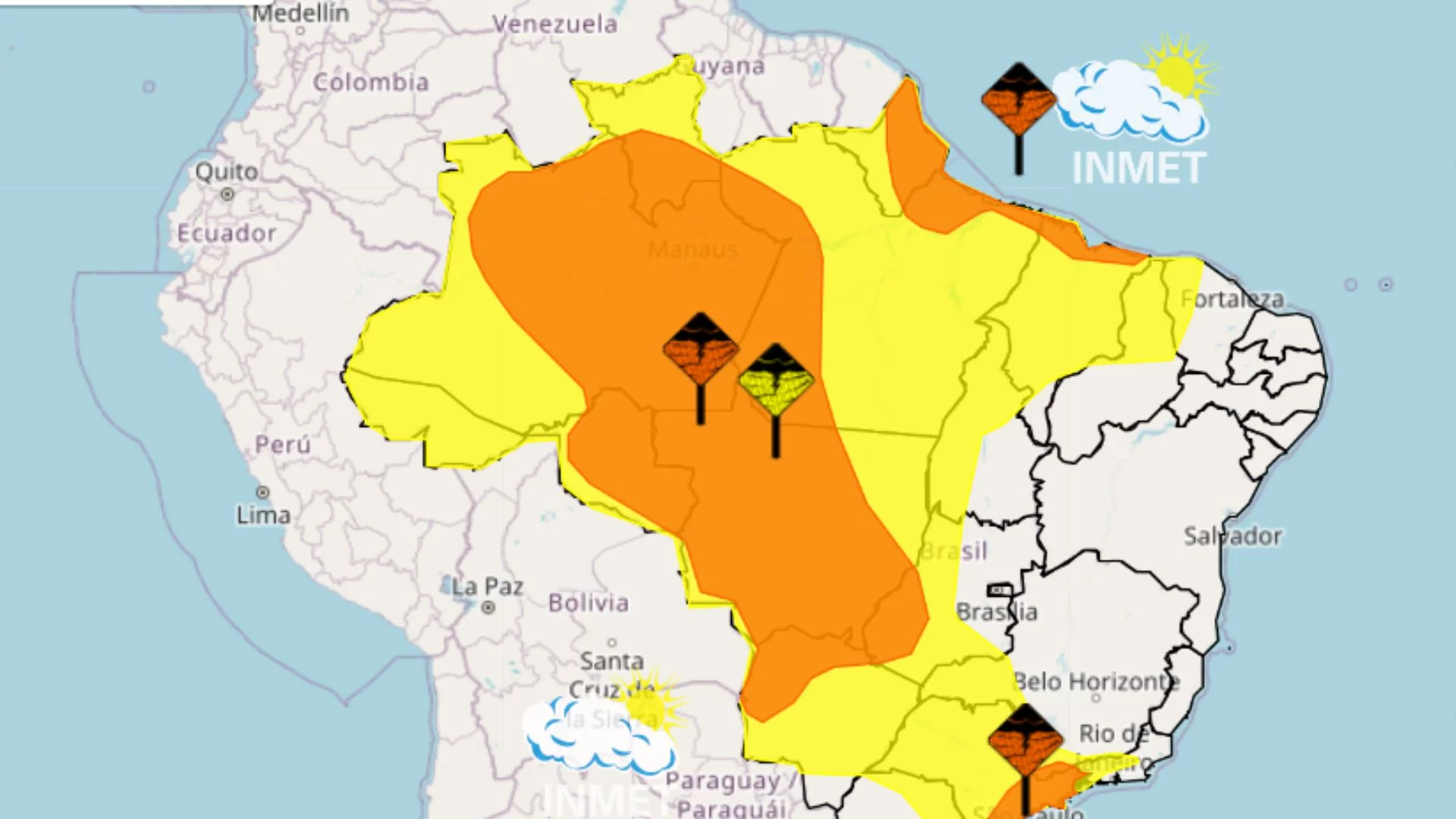 Litoral do MA entra em alerta laranja até sábado (15)