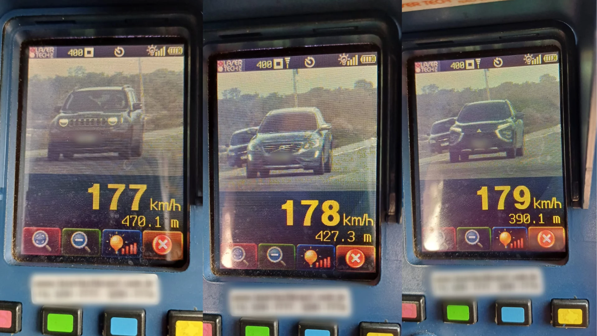 Cresce o número de motoristas excedendo os limites de velocidade