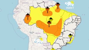 MA tem 212 cidades em alerta para chuvas até terça (25)