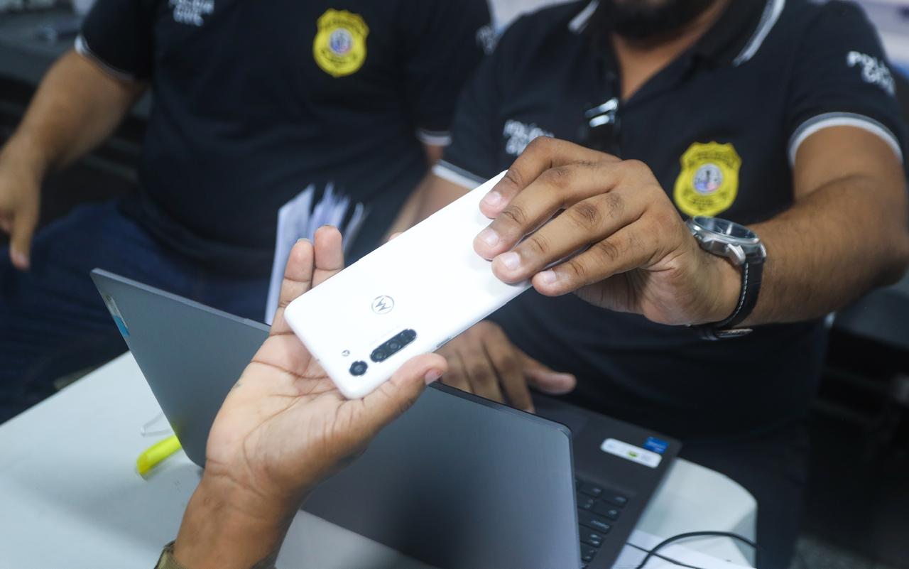 Nova etapa de recuperação de celulares será realizada na Grande Ilha