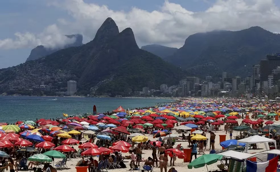 Rio de Janeiro chega a 44ºC, temperatura mais alta desde 2014