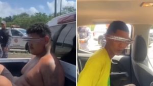 Presos suspeitos de tentar matar PM em borracharia em São Luís