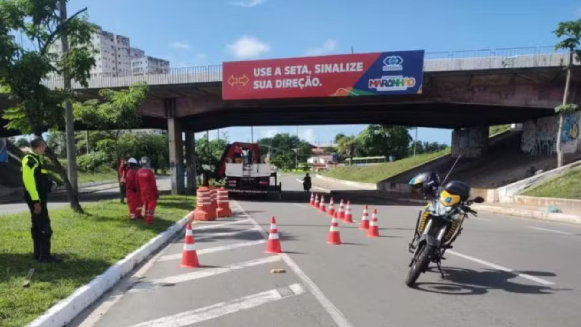 VÍDEO: Viaduto passa por obras após vistoria detectar risco de desabamento