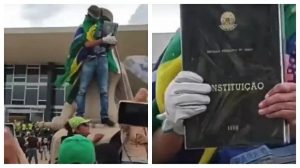 Homem que levou cópia da Constituição da Suprema Corte é sentenciado