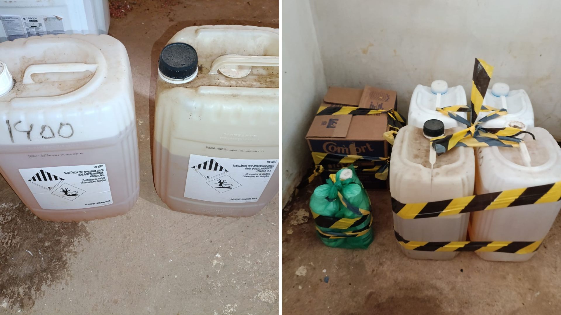 AGED alerta para riscos da venda de agrotóxicos fracionados