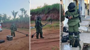 VÍDEO: BOPE destrói explosivos deixados por criminosos em Vitorino Freire