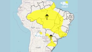 Sudoeste do MA tem alerta amarelo para chuvas nesta segunda (24)
