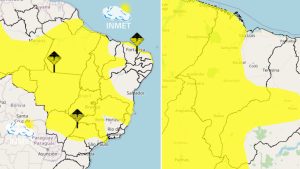 São Luís e mais 160 cidades em alerta amarelo nesta quarta (26)