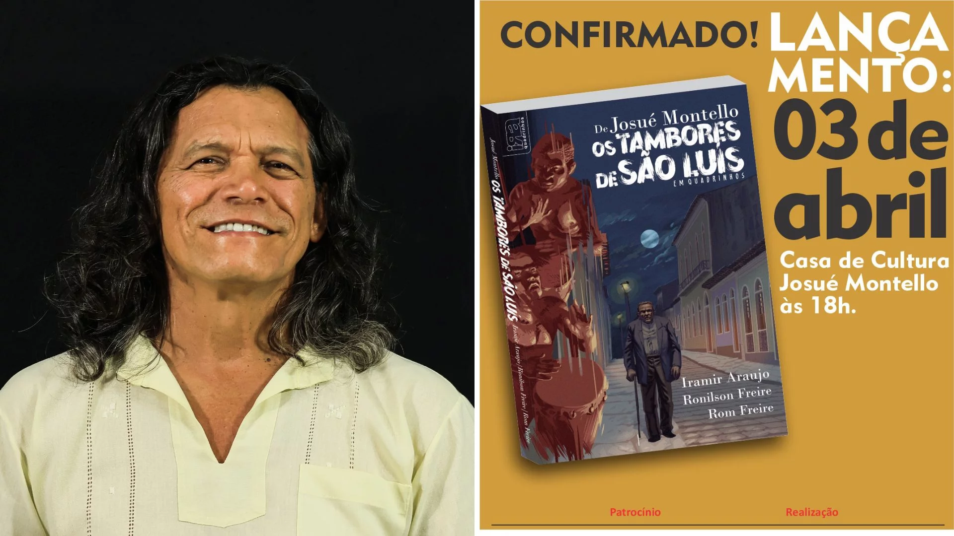 Roteirista transforma clássico maranhense em HQ