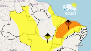 INMET emite alerta laranja de chuvas para mais de 170 cidades do MA
