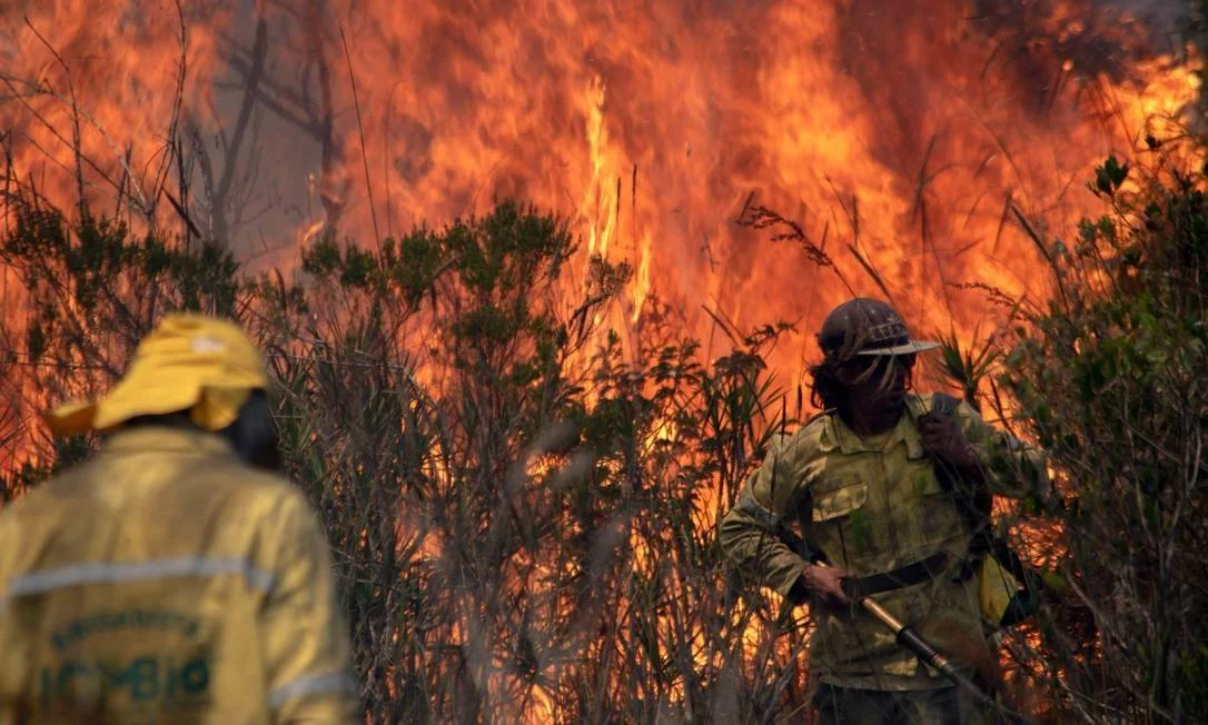 Incêndio na Chapada Diamantina