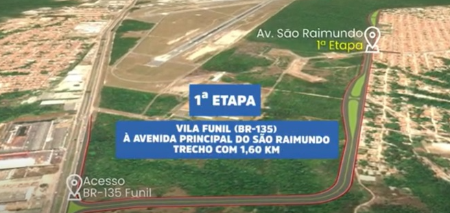 Avenida Metropolitana será entregue nesta quarta-feira (23)