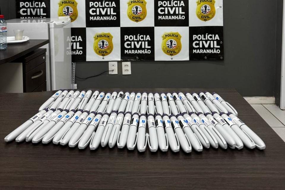 Casal é preso com dezenas de canetas de Mounjaro em Bacabal