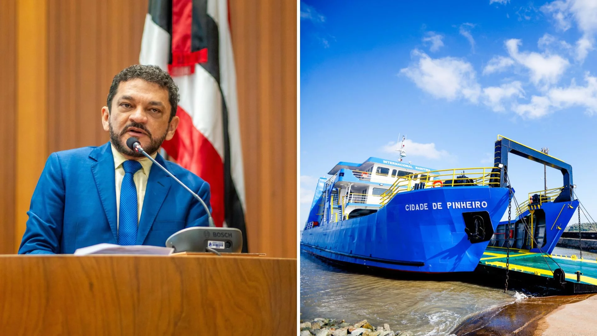 VÍDEO: Deputado defende criação de ferryboat exclusivo para cargas e caminhões