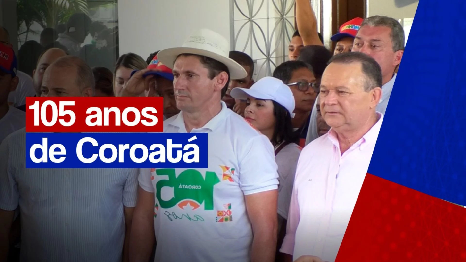 VÍDEO: Coroatá comemora 105 anos com entrega e anúncio de obras