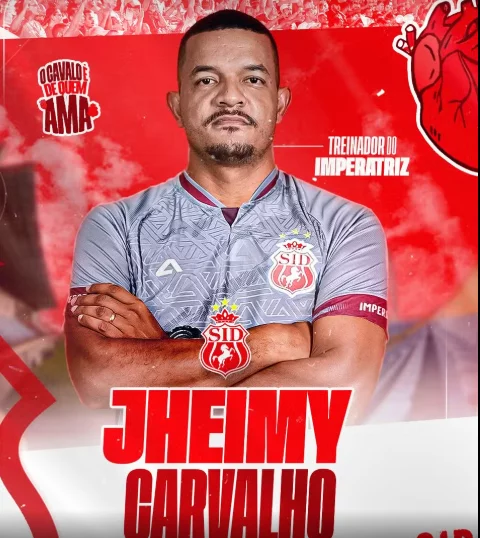 Imperatriz efetiva Jheyme Carvalho como novo treinador
