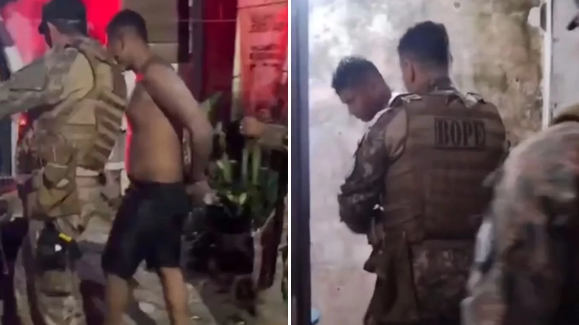 VÍDEO: Homem mantém companheira refém após surto psicótico