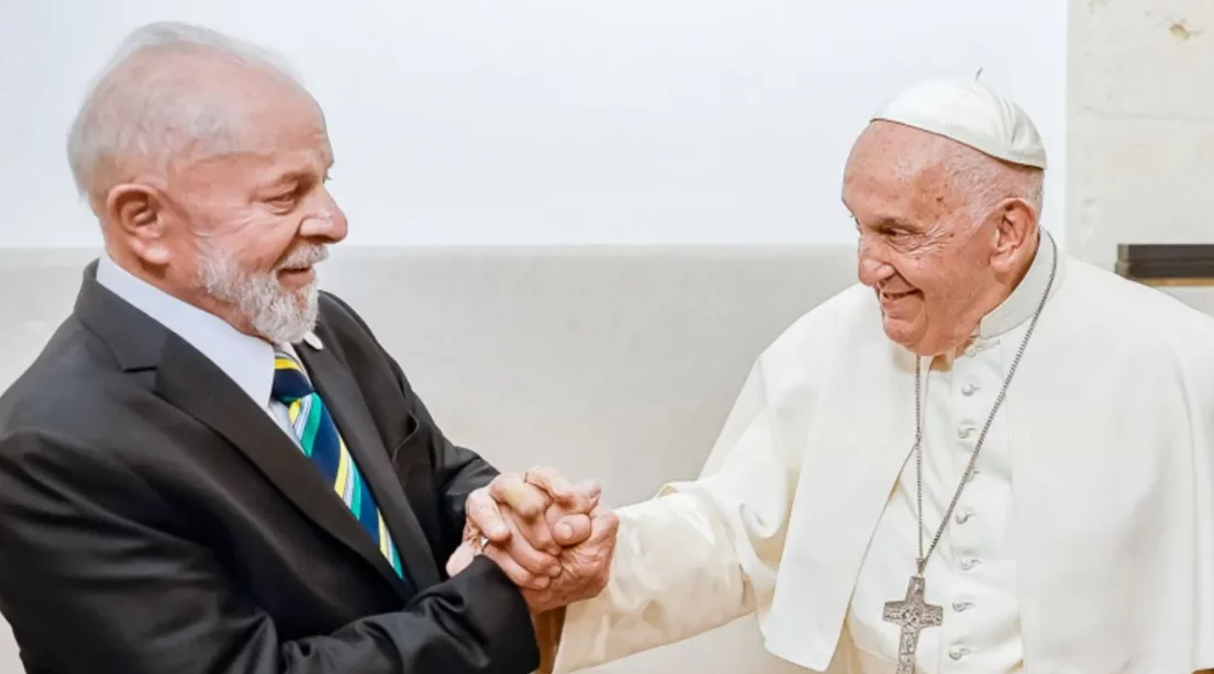 Lula chega a Roma para funeral do papa Francisco
