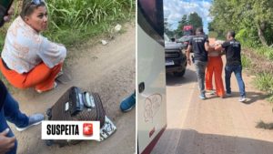 Suspeita de envenenar três pessoas da mesma família é presa tentando fugir da cidade