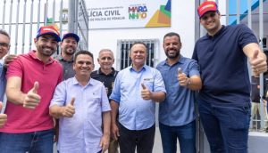 Governador Carlos Brandão entrega Delegacia de Penalva