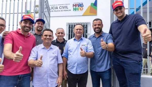 Governador Carlos Brandão entrega Delegacia de Penalva