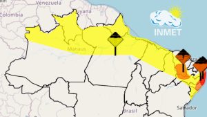 MA tem 178 municípios em alerta para chuvas nesta quarta (21)