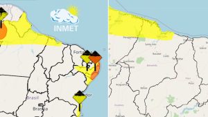São Luís e mais 57 municípios seguem em alerta para chuvas intensas