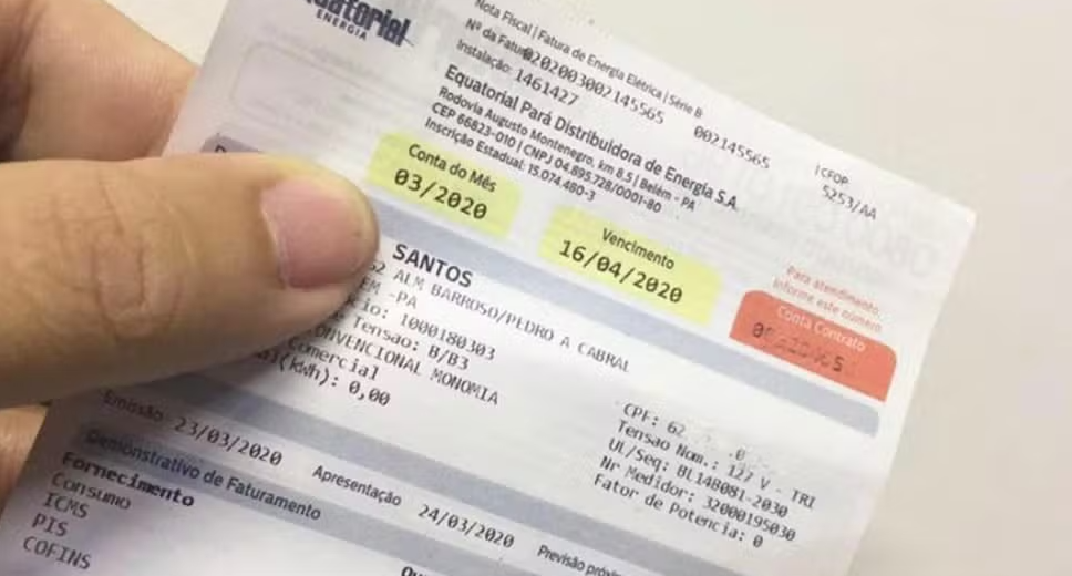 Conta de luz terá bandeira vermelha em junho, anuncia Aneel