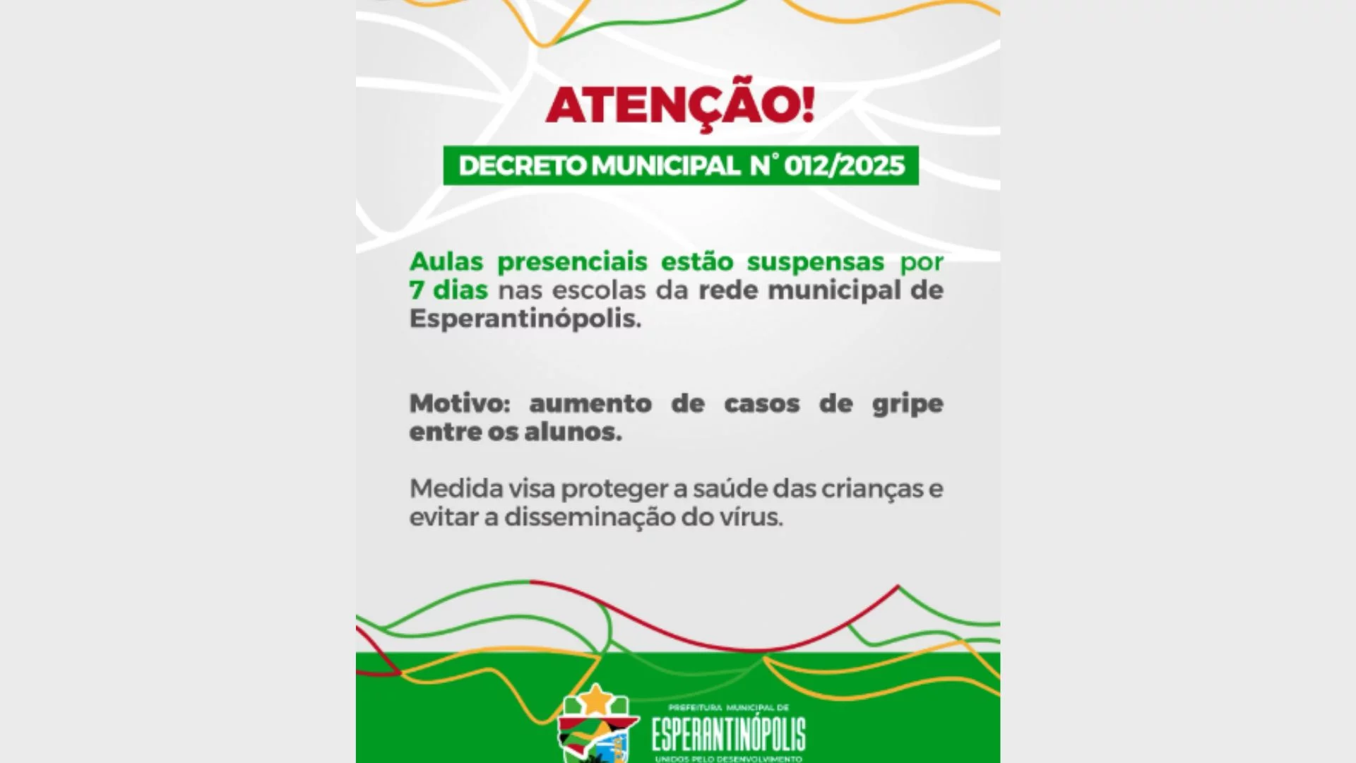 Municípios suspendem aulas e visitas a hospitais após aumento de casos de gripe