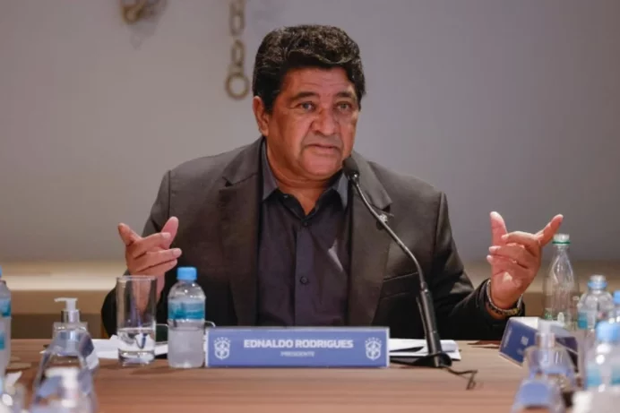 Justiça afasta Ednaldo Rodrigues do cargo de presidente da CBF
