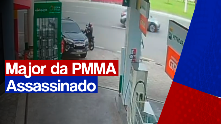 Major da PMMA é morto a tiros em posto de gasolina