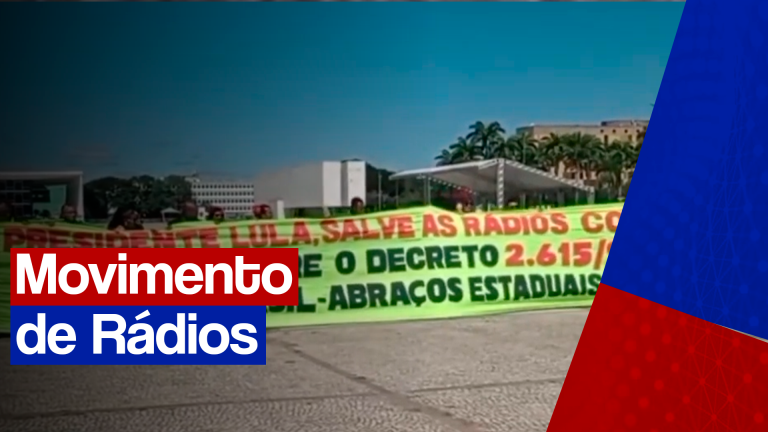 Movimento de rádios comunitárias de vários estados está em Brasília