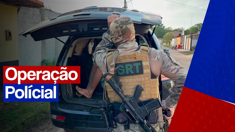 Cinquenta policiais deflagram operação de combate ao tráfico de drogas