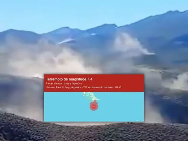 Argentina e Chile em alerta após terremoto