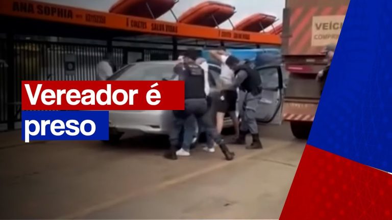 Autoridade é presa por urinar