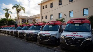 MA recebe 17 novas ambulâncias do SAMU 192