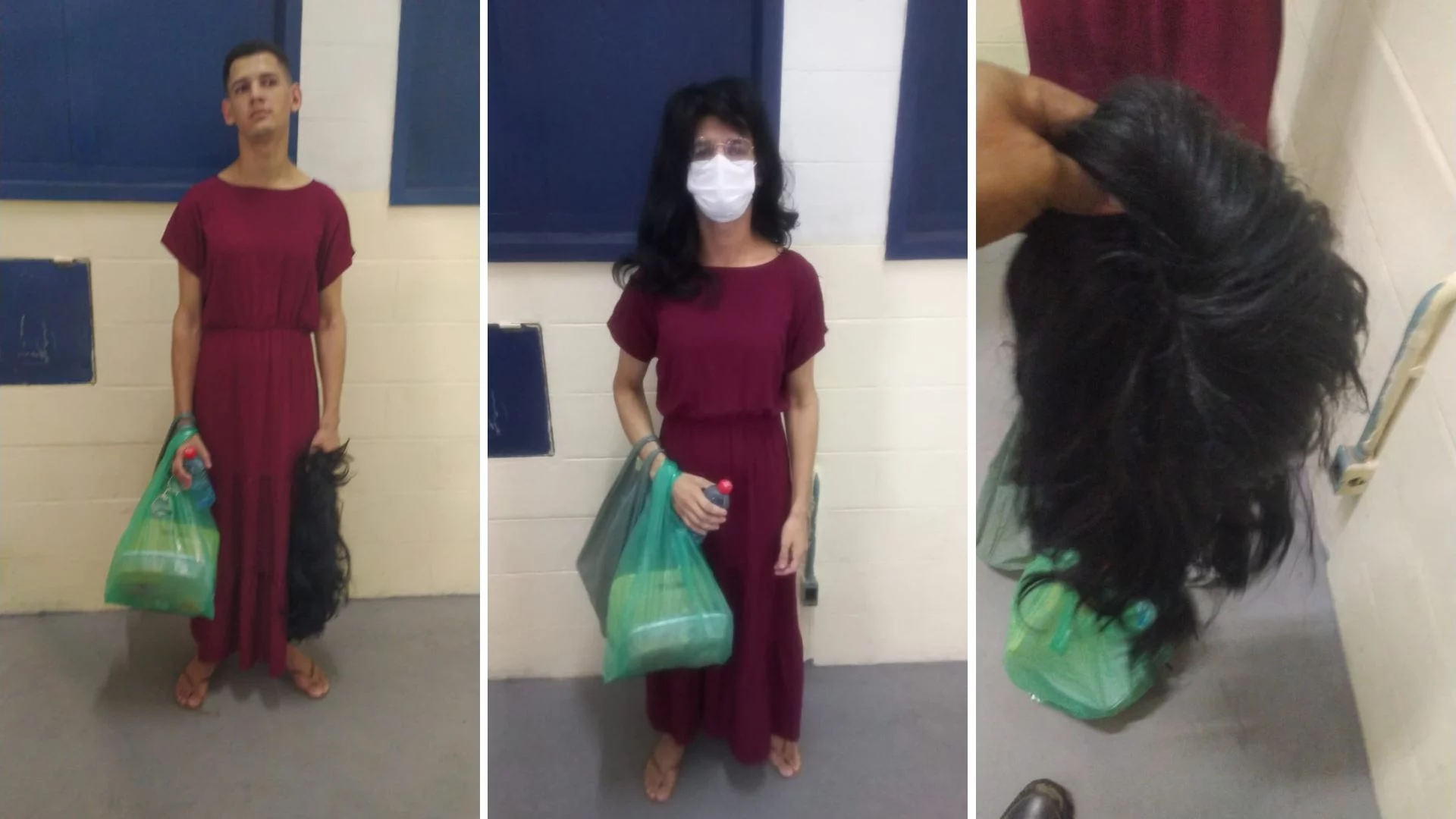 Detento que tentou fugir vestido de mulher foi mentor de sequestro de promotor